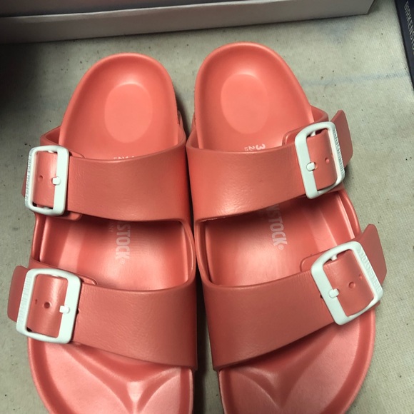 birkenstock arizona eva soft coral